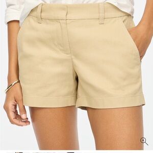 J. Crew Women's Tan Chino Shorts